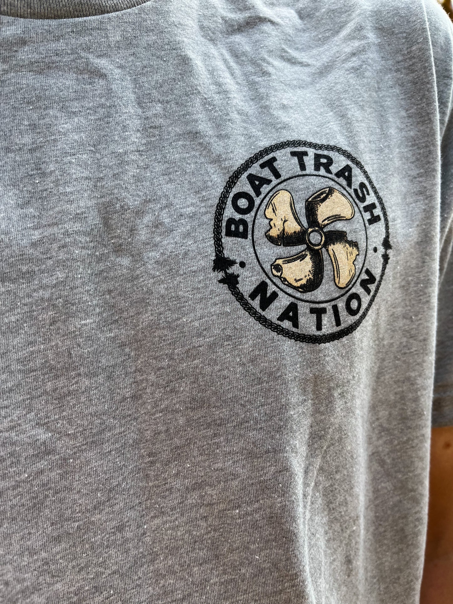 Boat Trash Nation Logo Shirt - (New) Short Sleeve