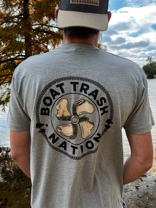 Boat Trash Nation Logo Shirt - (New) Short Sleeve